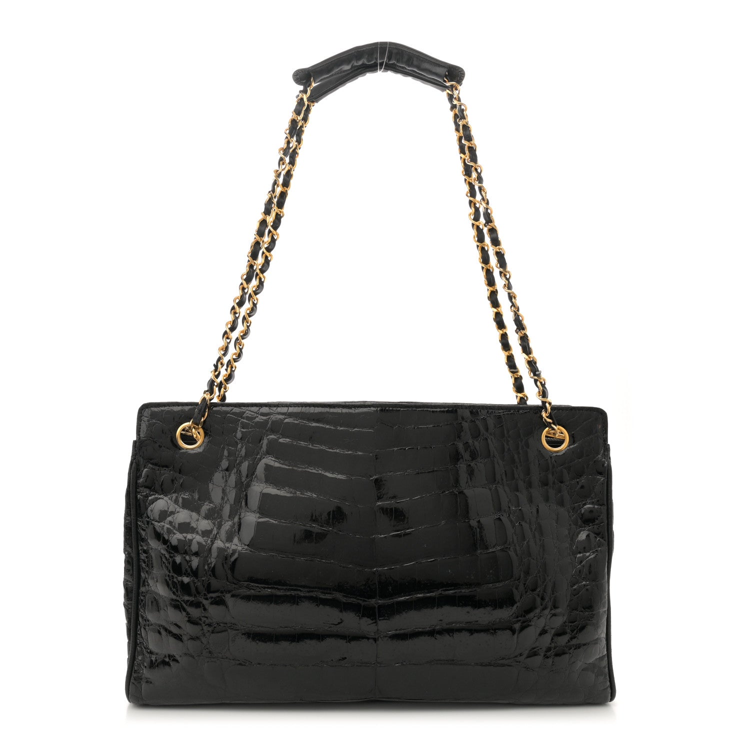 Chanel Alligator Tote Black 1 of 14