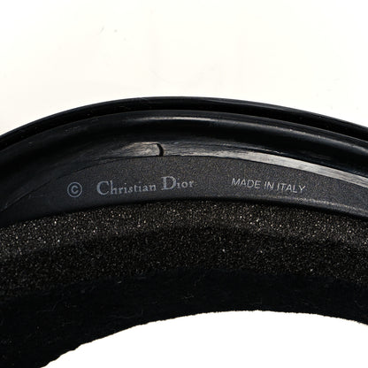 Christian Dior Mirrored DiorClub1 Sun Visor Black 6 of 8