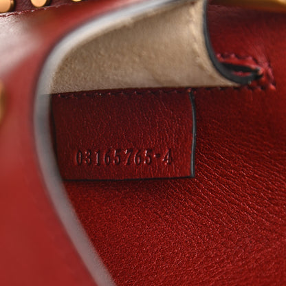 Chloe Calfskin Braided Mini Hudson Shoulder Bag Sienna Red 7 of 12