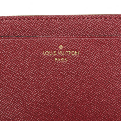 Louis Vuitton Calfskin Jeanne Wallet Insert Fuchsia 6 of 6