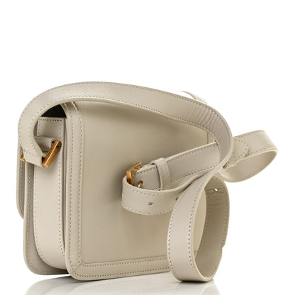 Saint Laurent Smooth Calfskin Small Solferino Satchel Ivory Natural 3 of 11