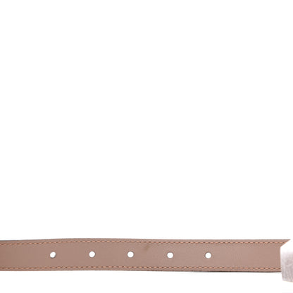 Gucci Calfskin Double G 20mm Belt 85 34 Porcelain Rose 5 of 5