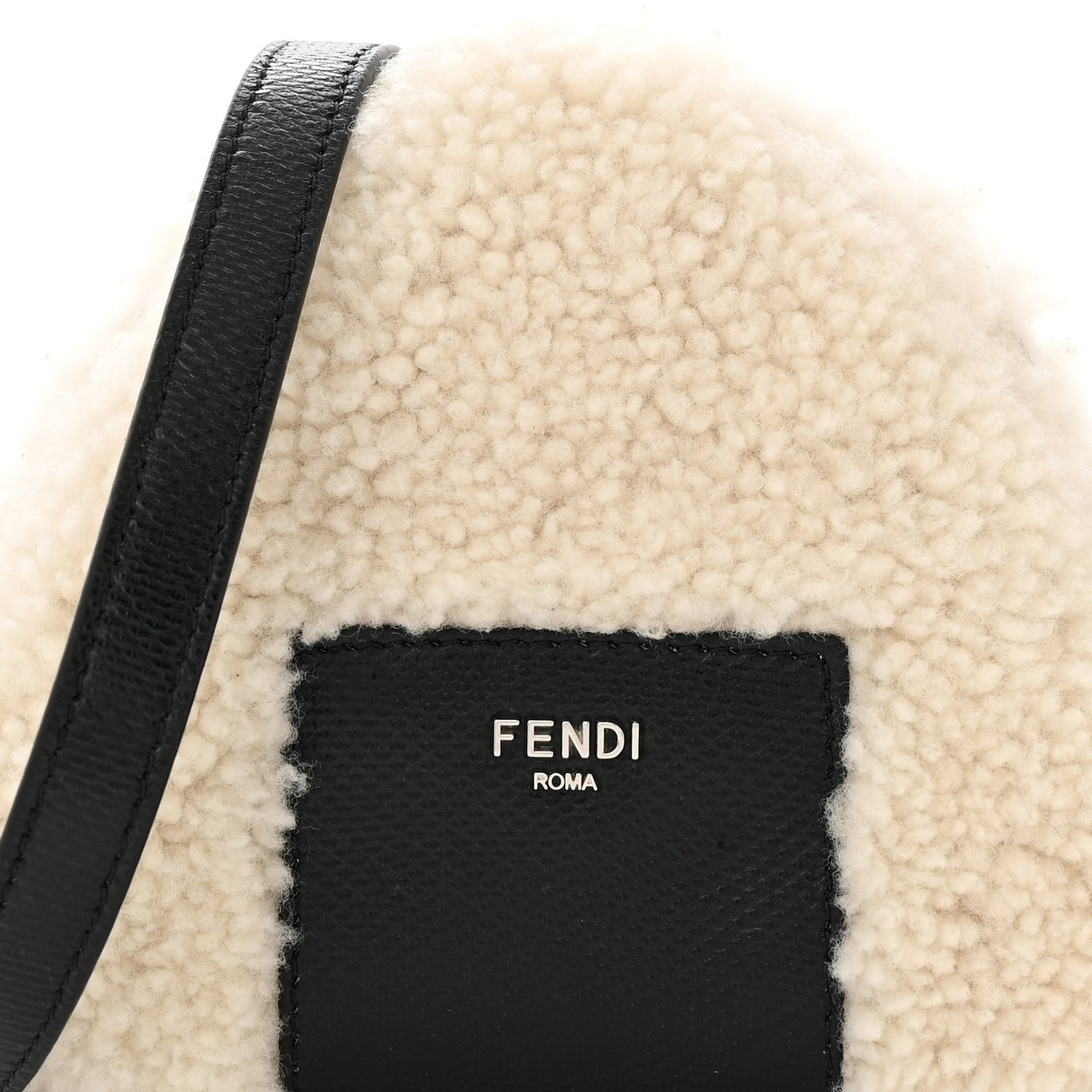 Sheepskin Karung Miniature Onigiri Bag White Ice Verde Alga