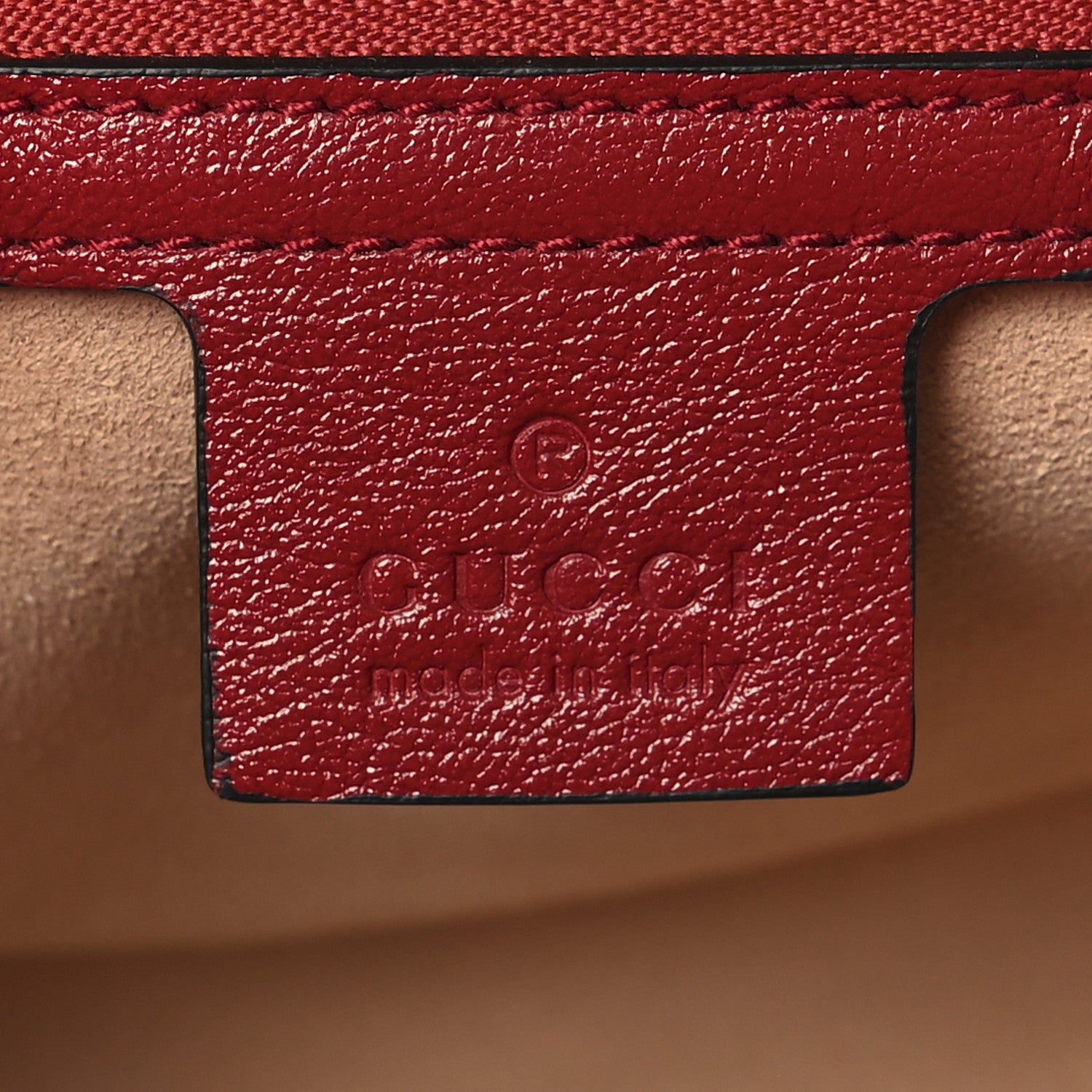 Gucci Vintage Effect Calfskin Matelasse Diagonal Small Torchon GG Marmont Shoulder Bag Black Romantic Cherry 6 of 10