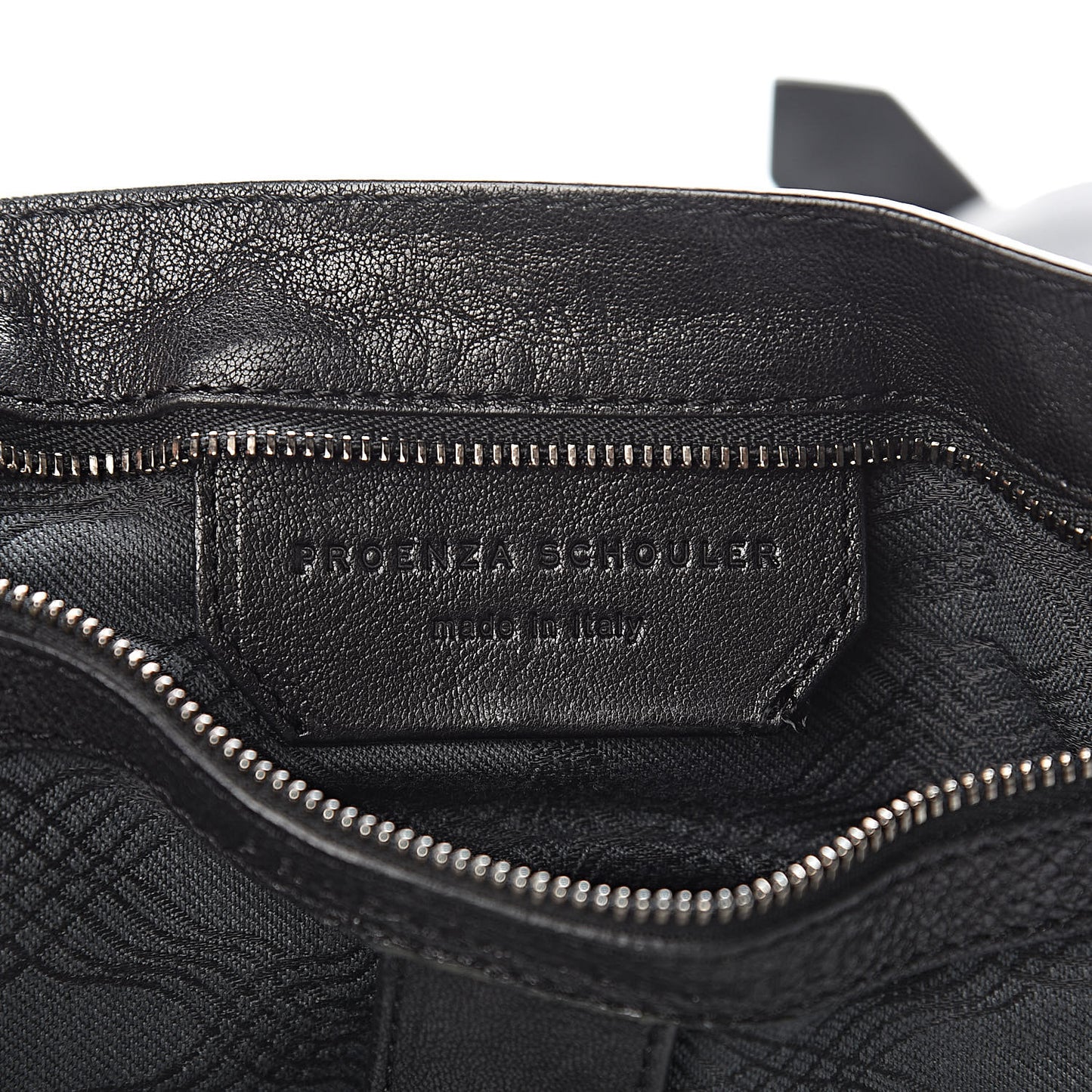 Lambskin PS1 Large Satchel Black