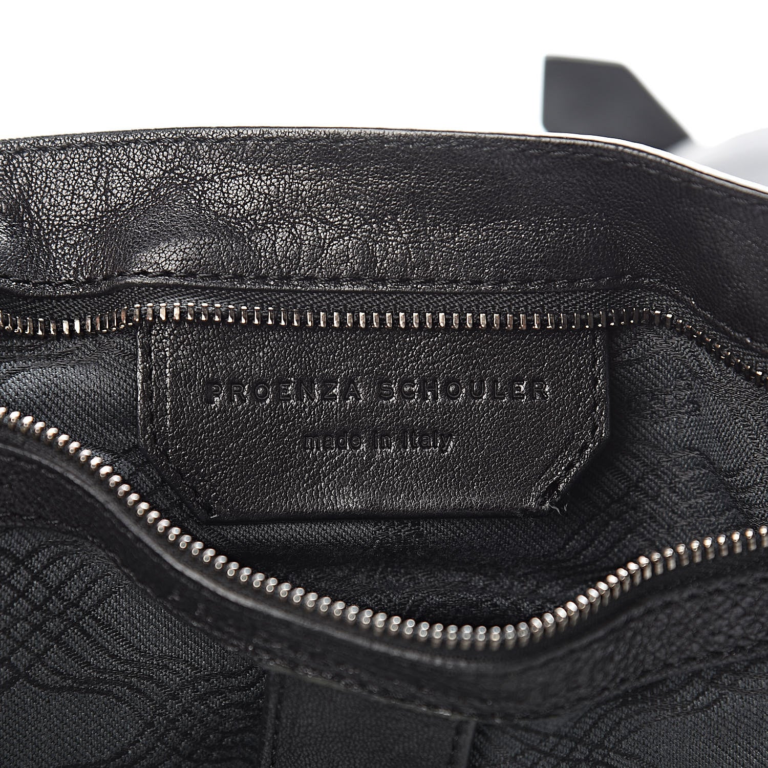 Proenza Schouler Lambskin PS1 Large Satchel Black 6 of 12