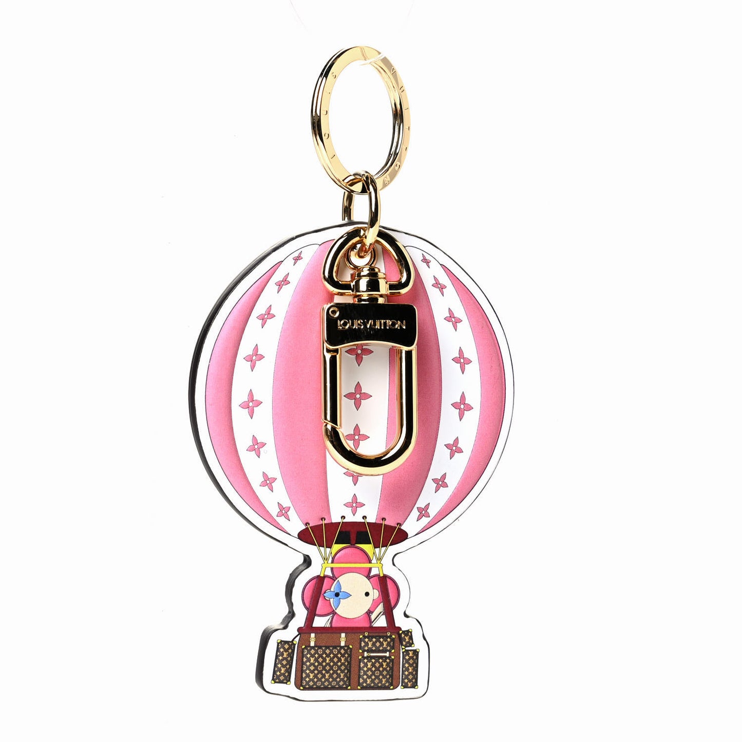 Monogram 2019 Christmas Animation Shanghai Bag Charm Key Ring