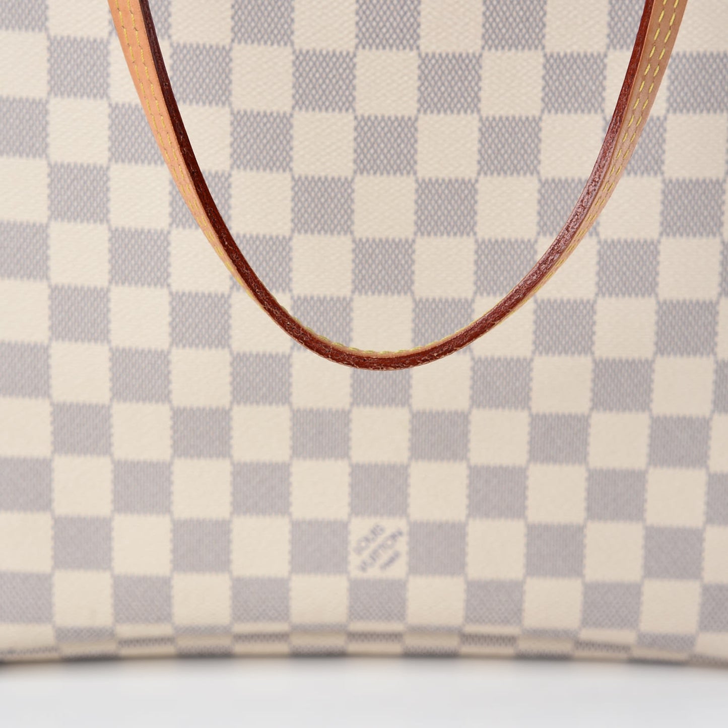 Damier Azur Neo Neverfull MM Rose Ballerine
