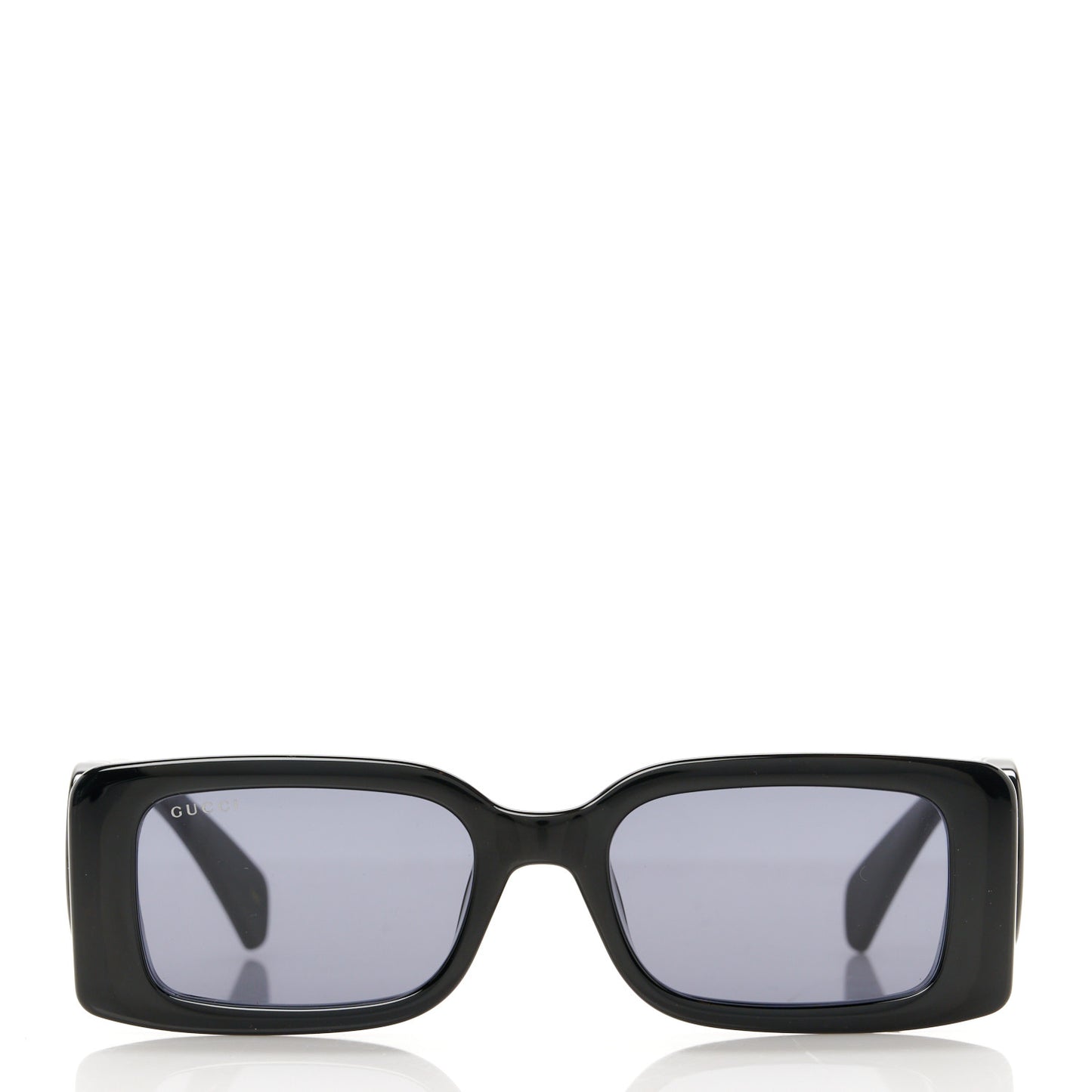 Acetate Chaise Rectangle Frame Sunglasses GG1325S Black