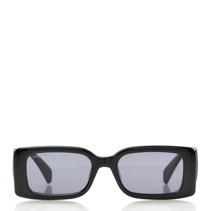 Gucci Acetate Chaise Rectangle Frame Sunglasses GG1325S Black 2 of 8