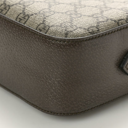Gucci GG Supreme Monogram Web Neo Vintage Shoulder Bag Beige New Acero Crop 10 of 10