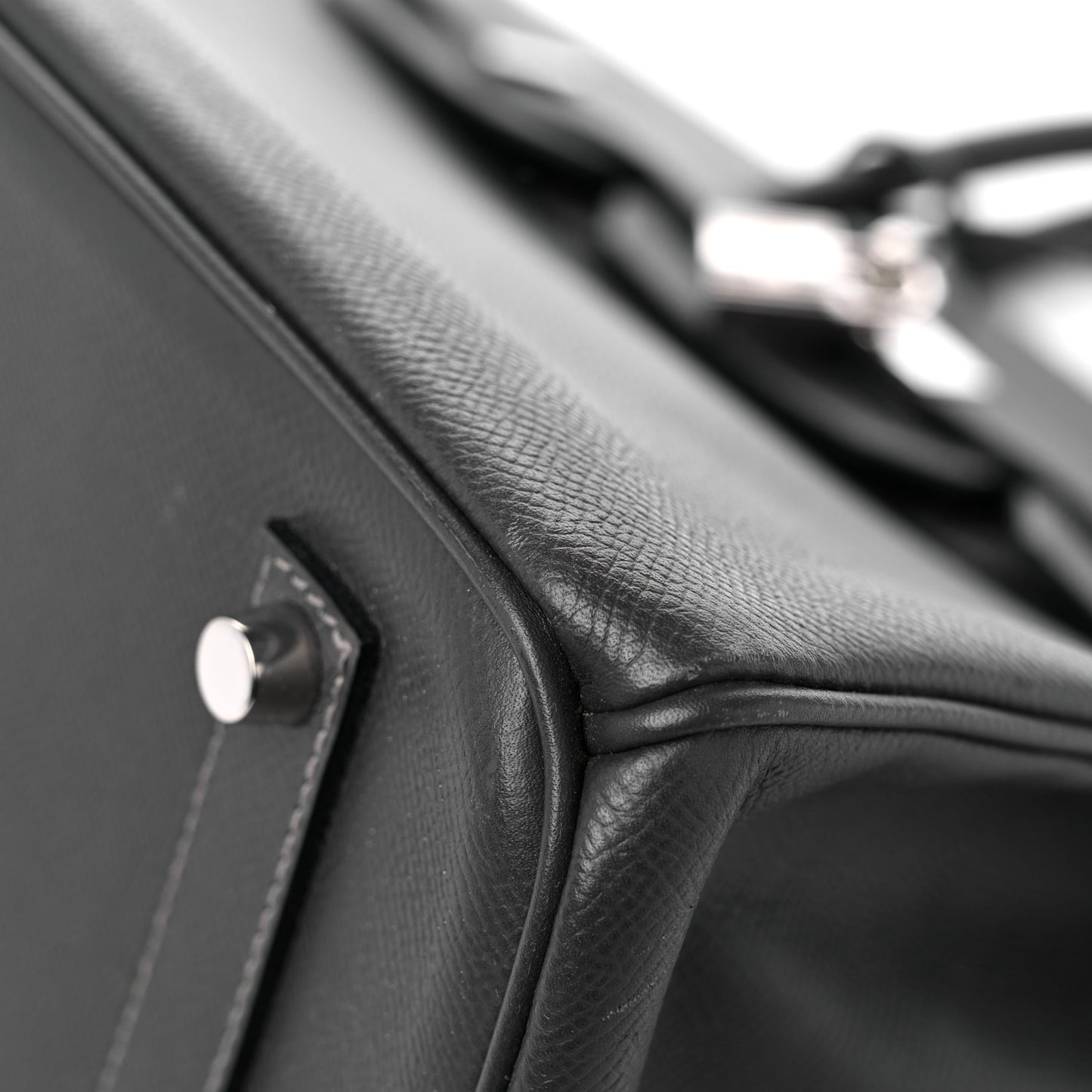 Epsom Birkin 35 Graphite