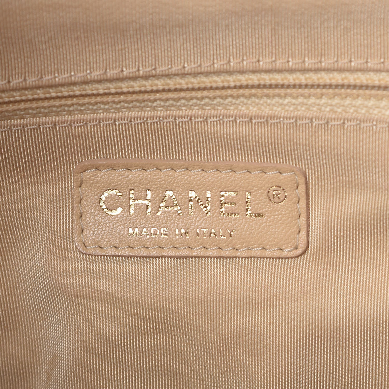Chanel Iridescent Calfskin Large In the Mix Tote Beige 6 of 10