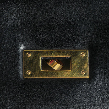 Hermes Box Kelly Retourne 32 Black 9 of 29