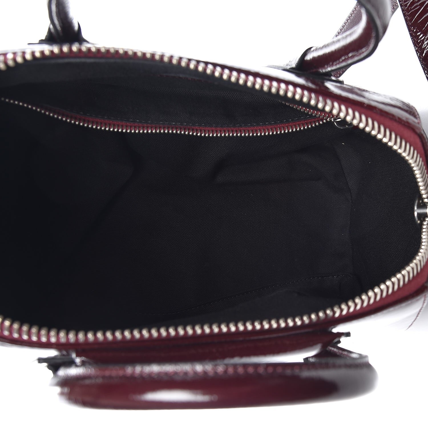 Givenchy Crinkled Patent Calfskin Small Antigona Aubergine 6 of 8