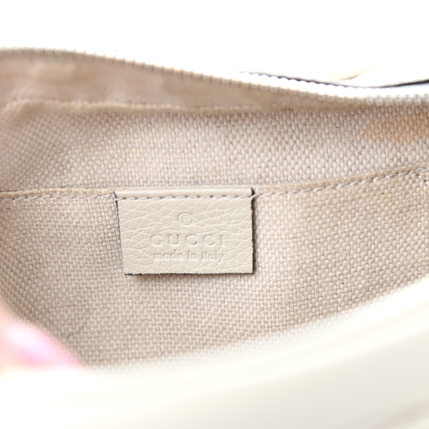 Gucci Pebbled Calfskin Small Soho Disco Bag Off White 6 of 10
