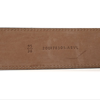 Fendi Snakeskin FF Belt 95 38 Brown Multicolor 4 of 4