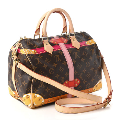 Louis Vuitton Monogram Summer Trunks Speedy Bandouliere 30 3 of 11