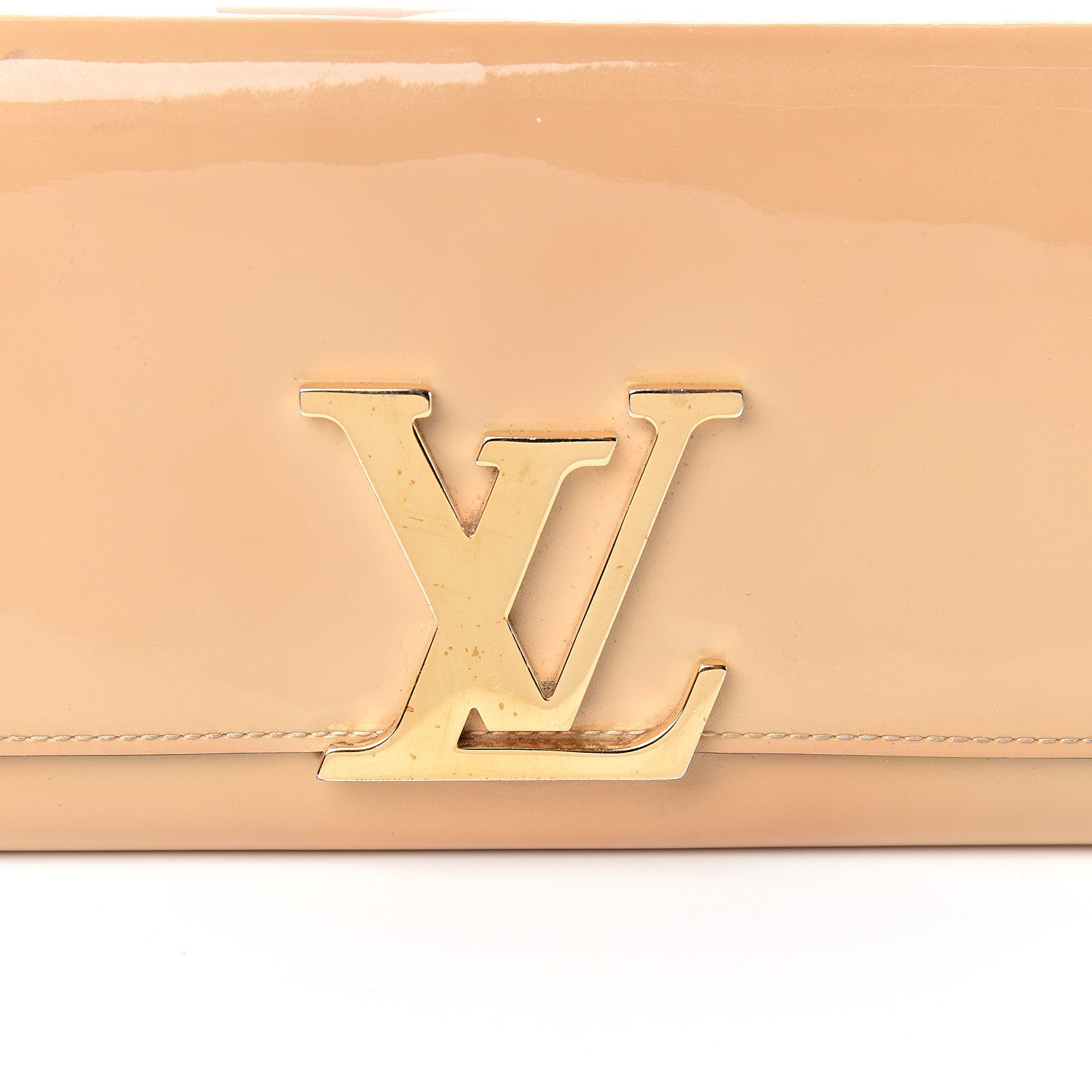 Louis Vuitton Patent Louise Wallet Dune 6 of 12