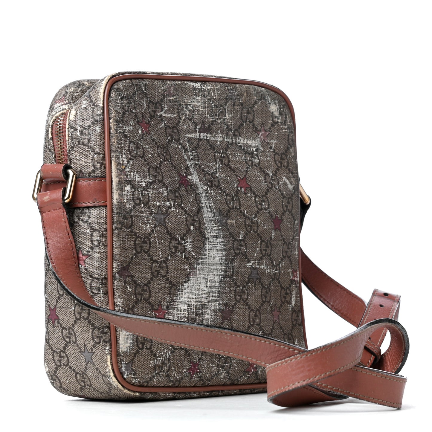 GG Plus Monogram Stars Messenger Bag Multicolor