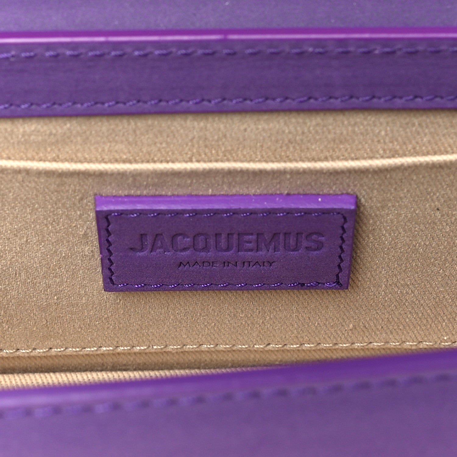 Jacquemus Nubuck Le Chiquito Long Purple 6 of 9