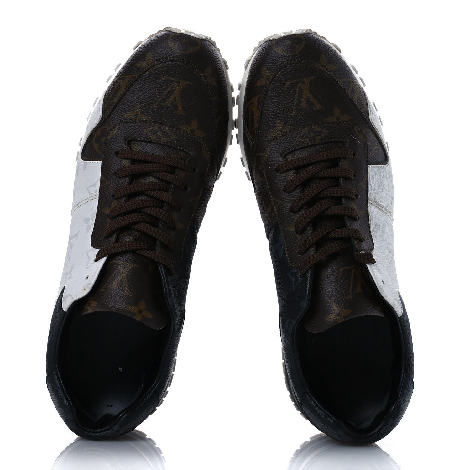 Louis Vuitton Monogram Mix Mens Run Away Sneakers 9 2 of 18
