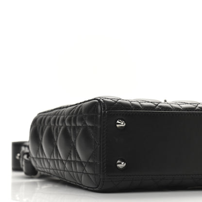 Christian Dior Lambskin Cannage Small My ABCDior Lady Dior Black 8 of 10