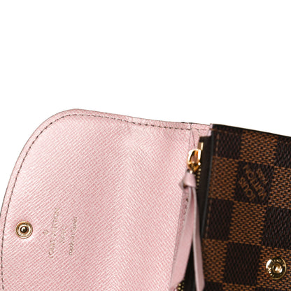 Louis Vuitton Damier Ebene Rosalie Coin Purse Rose Ballerine 11 of 12