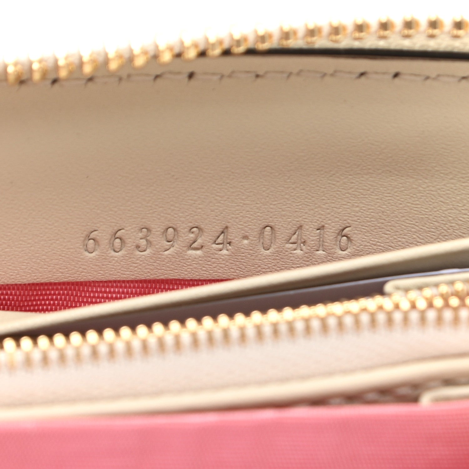 Gucci GG Supreme Monogram Les Pommes Zip Around Wallet Beige Multicolor Mystic White 7 of 9