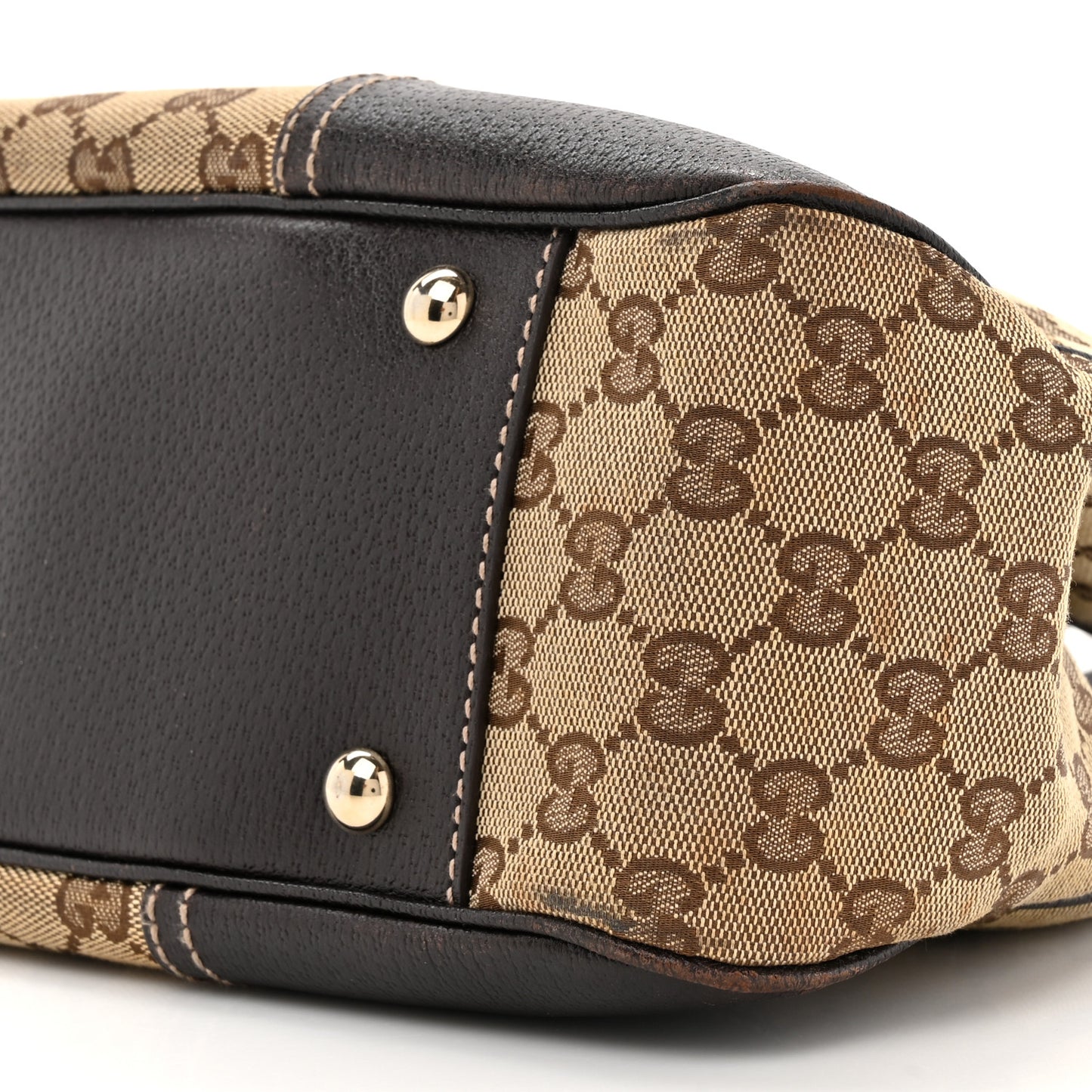 Monogram Medium Princy Tote Dark Brown