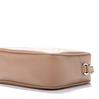 Gucci Pebbled Calfskin Small Soho Disco Bag Camelia 11 of 13