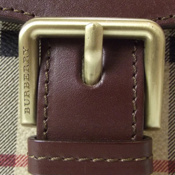 Haymarket Check Shoulder Bag Brown
