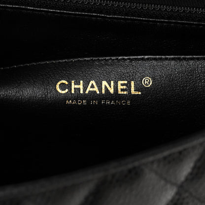 Chanel Caviar Quilted Maxi Single Flap Black 5 of 11