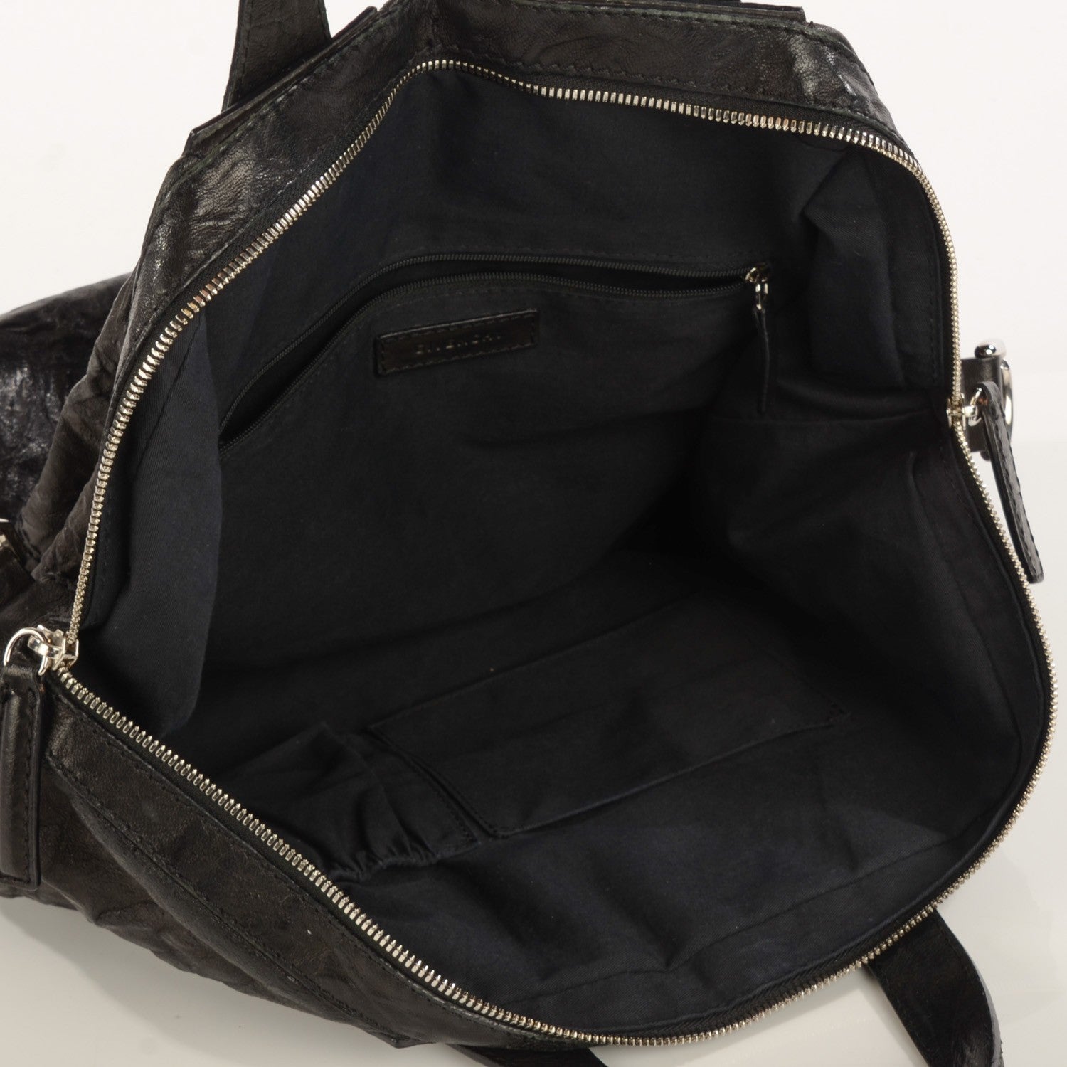 Givenchy Wrinkled Lambskin Medium Nightingale Black 4 of 7