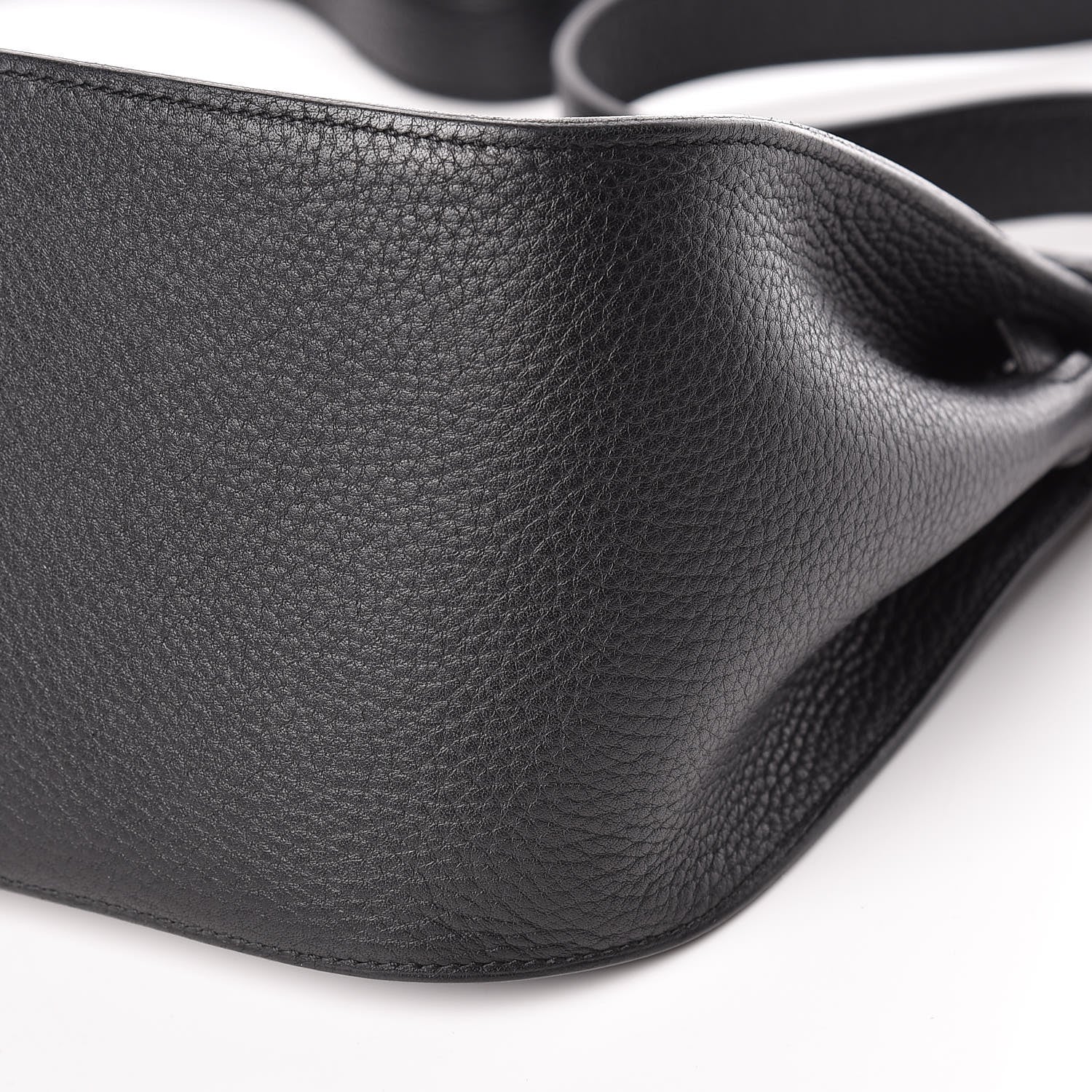 Hermes Taurillon Clemence Jypsiere 28 Black 10 of 15