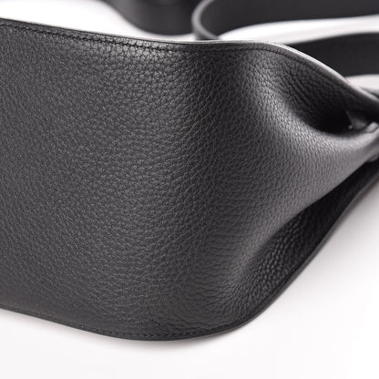 Hermes Taurillon Clemence Jypsiere 28 Black 10 of 15