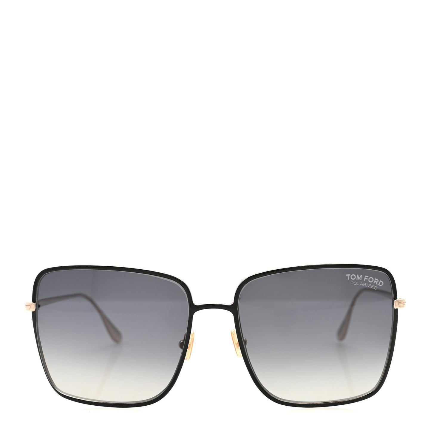 Acetate Polarized Heather Sunglasses TF739 Black