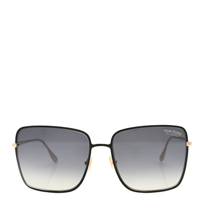 Tom Ford Acetate Polarized Heather Sunglasses TF739 Black 2 of 8