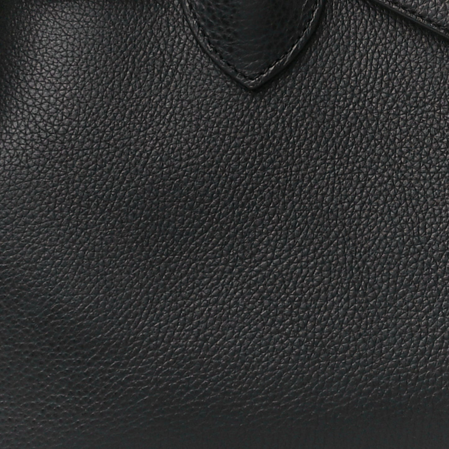 Small Classic Grain Calfskin Seaton Black