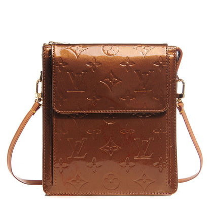 Louis Vuitton Vernis Mott Bronze 1 of 8