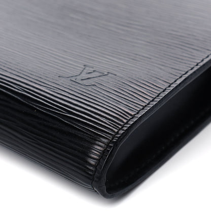 Louis Vuitton Epi Pochette Accessories 24 Black 9 of 9