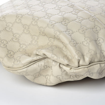 Gucci Guccissima Medium Hysteria Top Handle Bag Off White 8 of 19