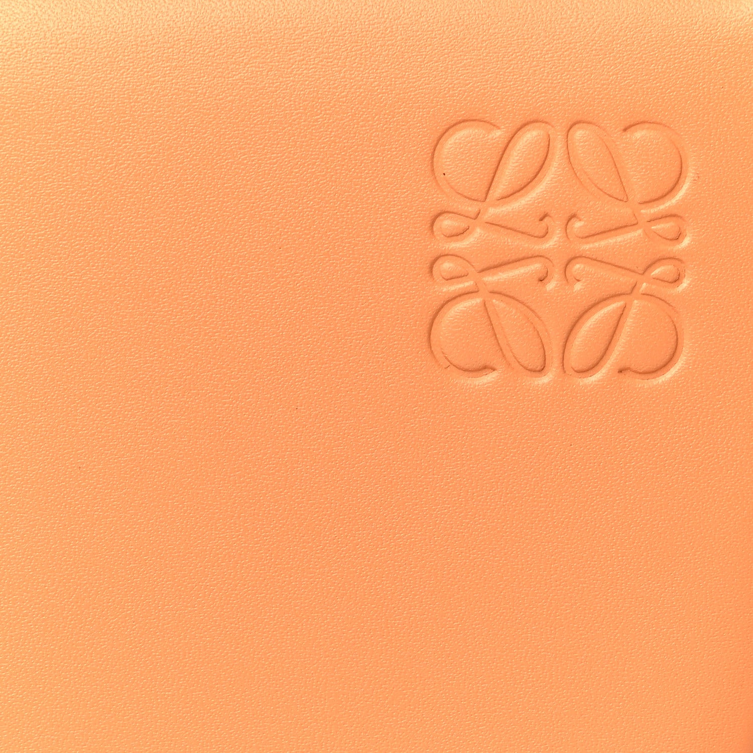 Loewe Soft Calfskin Small Heel Bag Apricot 8 of 11