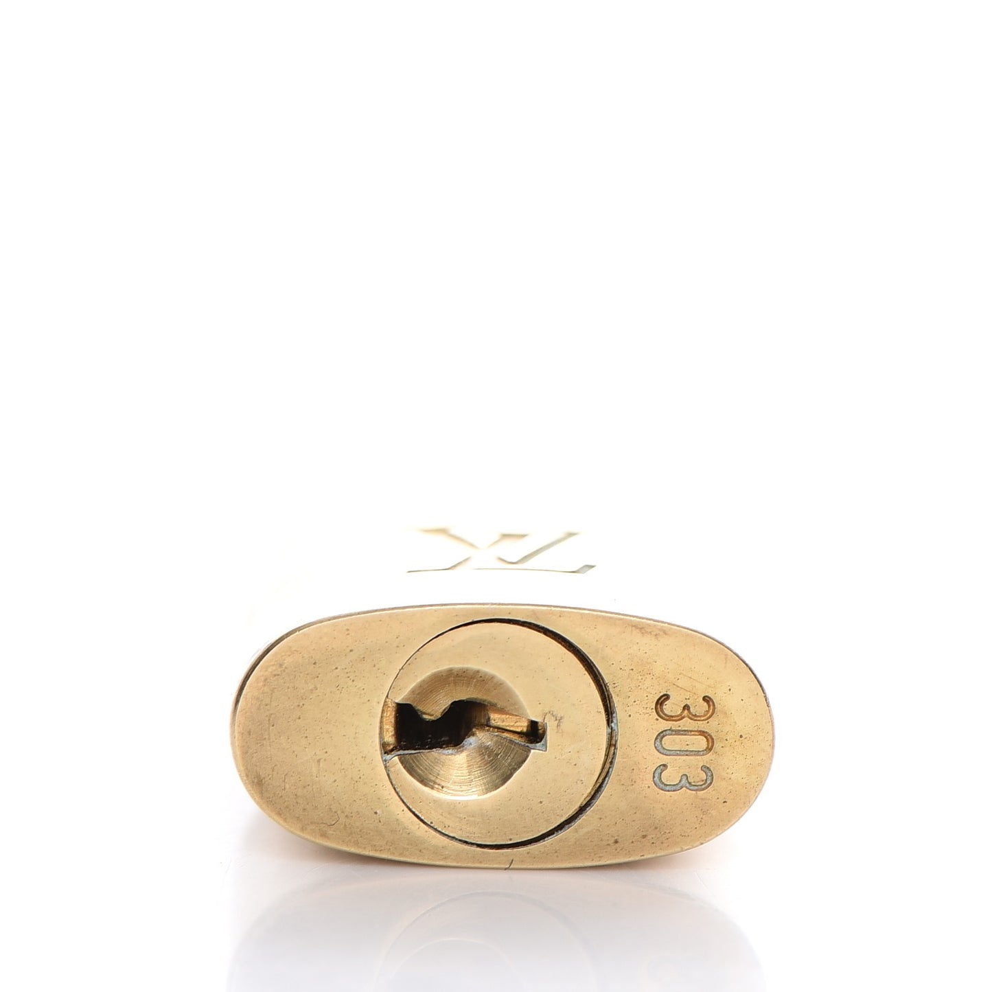 Brass Lock and 2 Keys Set