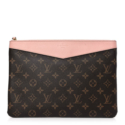 Louis Vuitton Monogram Daily Pouch Rose Poudre 1 of 8