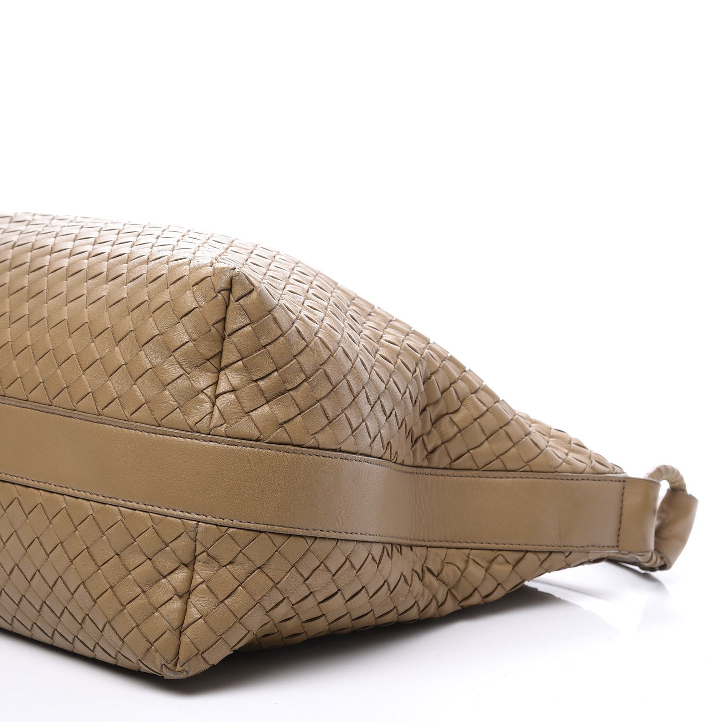 Nappa Intrecciato Hobo Noce