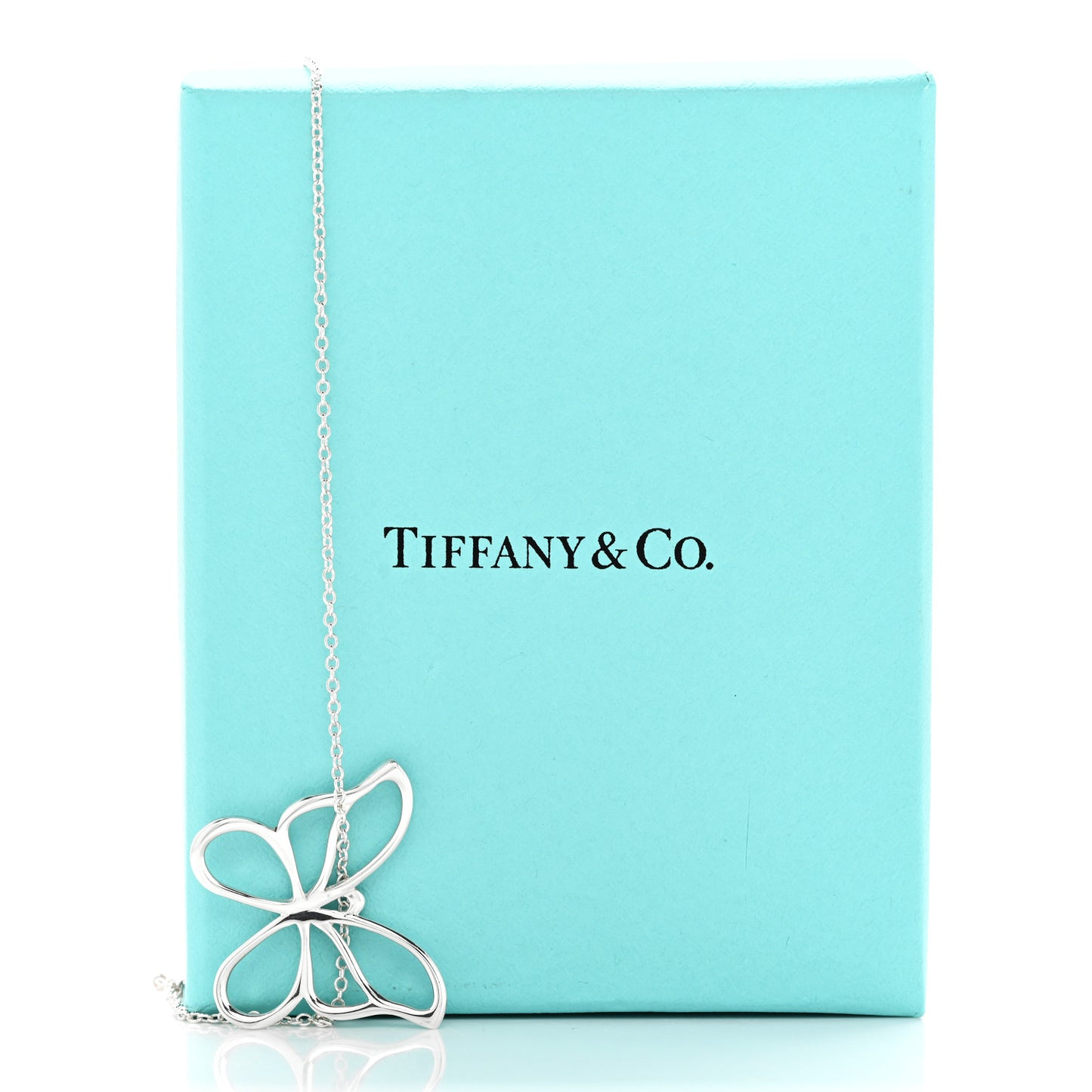 Sterling Silver Butterfly Pendant Necklace