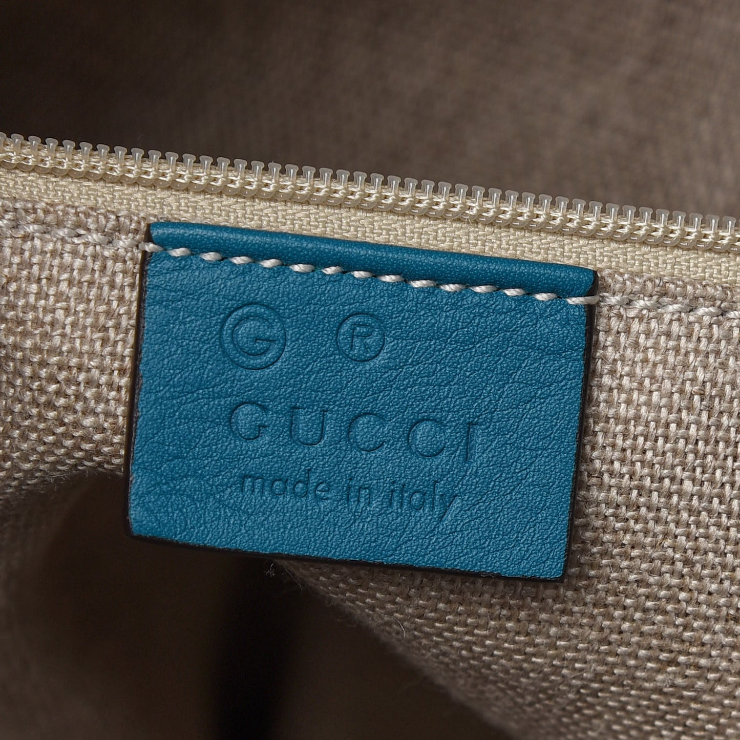 Soft Microguccissima Dome Satchel Deep Cobalt