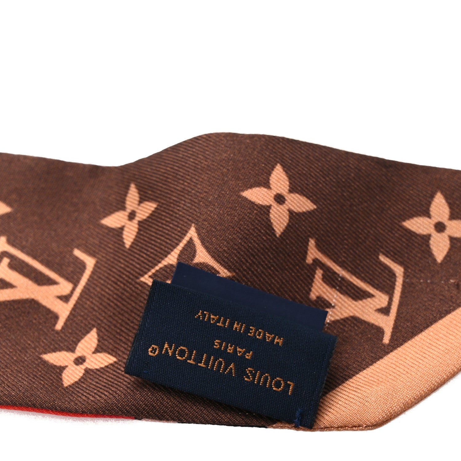 Louis Vuitton Silk Monogram LV Duality BB Bandeau Red Pink 3 of 5