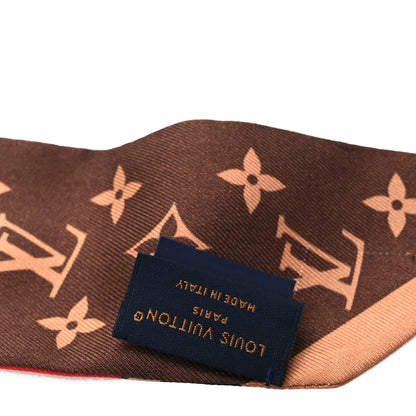 Louis Vuitton Silk Monogram LV Duality BB Bandeau Red Pink 3 of 5